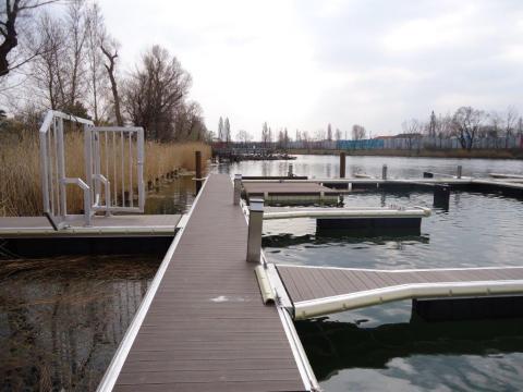 aluminium pontoon floating docks